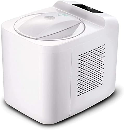 Automatic Self-Cooling Ice Cream Maker Machine Thermoelectric no pre-freezing Soft & Hard Serve 1L Gelato Sorbet Frozen Yoghurt