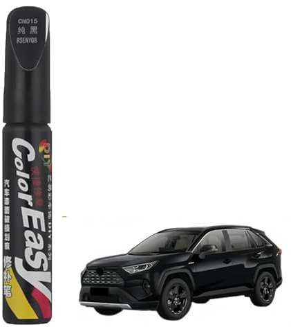 SEMINISMAR Pluma De Retoque del Coche,Bolígrafo Retoque Coche,Rotulador Arañazos Coche,Bolígrafo De Reparación Arañazos Coche,Rotulador De Reparación De Arañazos,Negro