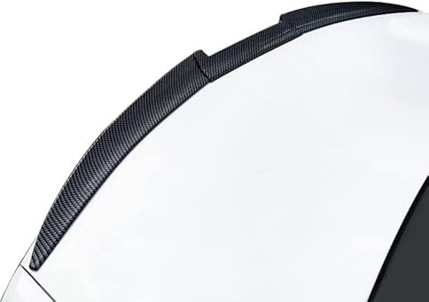 WANHUN Auto Heckspoiler für BMW 4 Series 5 Series F32 G22 F36 F33 G23 G26 E60 F10 G30 F07 F11| Kofferraumspoiler Heckflügel Lippe Dekoration Außen Styling Zubehör, A/Carbon Fiber