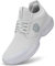 Giniros Sneaker Damen Schuhe Sportschuhe Laufschuhe Turnschuhe Damen rutschfeste Leichte Fitness Jogging Walkingschuhe Atmungsaktiv Straßenlauf Schlüpfen Schuhe Freizeitschuhe Damen lichtgrau 37 EU