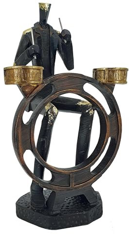 abc HOME | Dekofigur Musiker (Schlagzeuger)