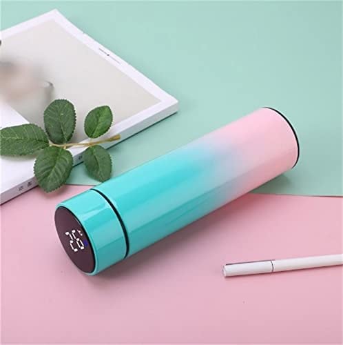 Led Thermos Flask Temperature Display Thermal Bottles Double Walled Stainless Steel Insulated Water Bottles Vacuum Flasks for Hot Cold Drinks Travel Coffee Mug, Drinks Cup,Sports Water Bottle