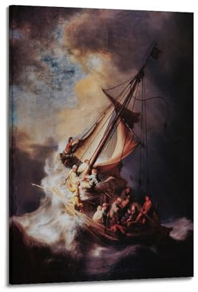 Rembrandt Van Rijn Artworks Kunstdruck Wandkunst Gemälde Leinwand Geschenk Dekor Zuhause dekorativ 20 x 30 cm