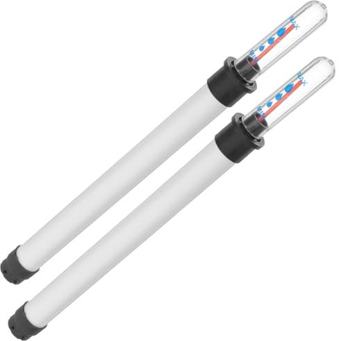 Warmhm 2 StüCk Wasserstandsanzeiger 22,8 cm PflanzenbewäSserungsanzeiger Kunststoff Blumentopf Wassermangel-Erinnerung Wasserstandsmesser Schwimmer FüR Garten-Zimmerpflanzen