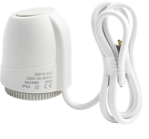 Premium Qualität Wasser Fußbodenheizung Elektrischer Stellantrieb Thermostatregler Geeignet für Gewächshaus und Gartenpflanzen Schutz