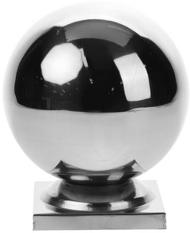 Artibetter Stilvolle Edelstahl- -postkappen Für Handläufe Wetterfeste Und Langlebige Verkleidung Für Treppen Und Zäune Einfache Installation Ohne Werkzeuge Ergänzung Für Moderne