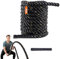 VEVOR Corde de Combat, 38 mm, Corde d'entraînement en Polyester, 9,1 m, équipement d'exercice Lourd pour la Salle de Gym à Domicile, entraînement de Force de Base, renforcement Musculaire, Fitness
