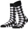 Burlington Damen Socken Vichy W So Baumwolle gemustert 1 Paar, Schwarz Black 3000, 36-41