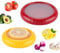 Amusingtao 2 unidades de frutas y verduras para guardar tomate y limón, reutilizables, para mantener los alimentos frescos