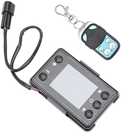 Generisch 1 Satz Heizung Schalter heizlufter heizkorper heizküfter heizlüfter dieselheizung heaters Auto Leistung Ersatz Fernbedienung LCD-Controller LCD-Monitor, Standheizung Plastik Black