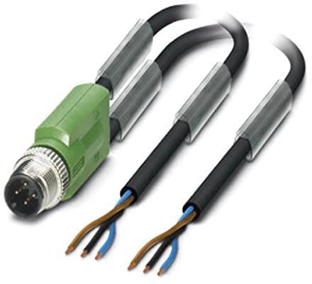 Phoenix Contact SAC konfektioniertes Sensorkabel 3-adrig, Stecker, Länge 5m
