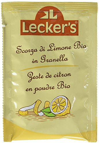 Lecker'S Scorza di Limone granella - 10 Pezzi da 15 gr