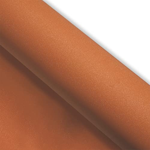 (7,5€/m2) Könighaus Diamand Glitter Orange Autofolie 500 x 152 cm blasenfrei mit Anleitung (Glitzer Folie)