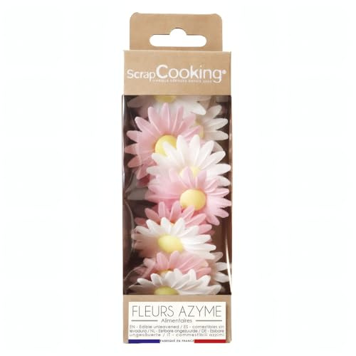 ScrapCooking 2262 Muffin Enzyme 18 Gänseblümchen Zutaten Mehrfarbig 8 x 9,5 x 9,5 cm