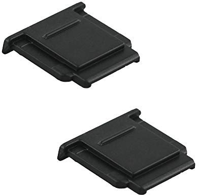 JJC (2 Pack) Hot Shoe Cover für Sony FX30 ZVE10 ZVE10II ZV1 ZV1F A1 A9 A9III A7 Series A7C II A6700 A6600 A6300 A6000 NEX6 RX1 RX1R RX10II A58 A68 Ersetzt FA-SHC1M Kappe Multi Interface Zubehörschuh