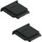 JJC (2 Pack) Hot Shoe Cover für Sony FX30 ZVE10 ZVE10II ZV1 ZV1F A1 A9 A9III A7 Series A7C II A6700 A6600 A6300 A6000 NEX6 RX1 RX1R RX10II A58 A68 Ersetzt FA-SHC1M Kappe Multi Interface Zubehörschuh