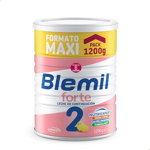 Blemil 2 Forte | 1200g | Leche de Continuación en polvo para Bebé Desde los 6 Meses - Formato Ahorro