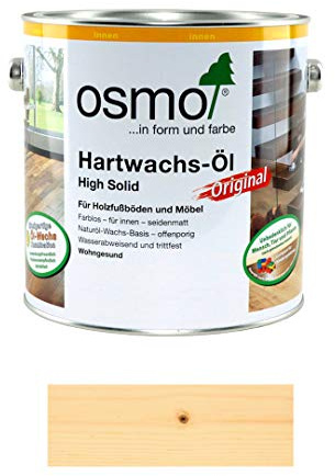Osmo Hartwachs-Oel Original - 25 Liter (3032 Farblos seidenmatt )