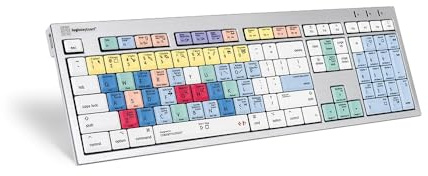 Logickeyboard Steinberg Cubase/Nuendo ALBA FR Mac Tastatur Frankreich