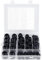 MAKERELE Cable Gland Kit Plastic Waterproof Adjustable 3-15mm Cable Glands Joints,Black