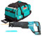 Makita DJR187Z 18V Brushless Receiprocating Saw with LXT600 6 Pocket Bag