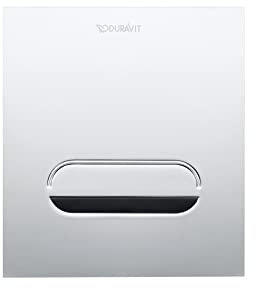 Duravit Betätigungsplatte A2, Batt. Urinal 130x150m Zinkdruckguss, Chrom Hochglanz, WD5006023000