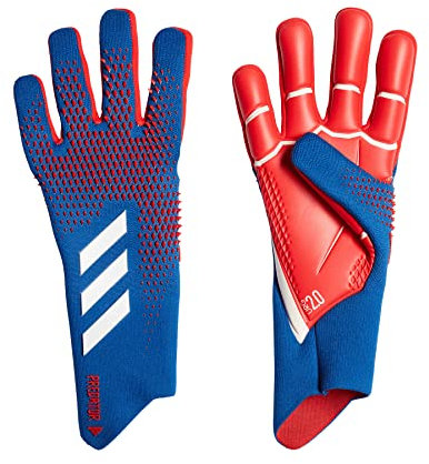 adidas Equipment - Torwarthandschuhe Predator Pro NumbersUp Torwarthandschuh blaurot 10,5