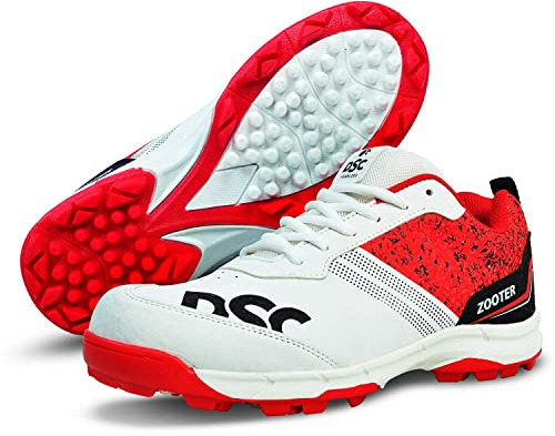 DSC Zooter Cricketschuh für Herren und Jungen, Gr, Rot, 10 US