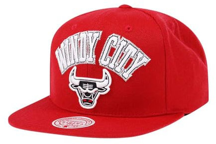 Mitchell & Ness Chicago Bulls Windy City ZZ Snapback NBA Cap ROT