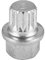 X AUTOHAUX 4/15PT Car Wheel Lock Lug Nut Anti Theft Wheel Lock Nut Screw Removal Key for VW for Audi
