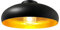 bamyum Deckenlampe Schwarz Gold, Androa, Küchenlampe Ø40 cm 1 flammig, Deckenleuchte Schwarz Gold E27, Küchenlampe Deckenleuchte Vintage, Deckenlampe Wohnzimmer, Deckenlampe Retro Vintage Schlafzimmer