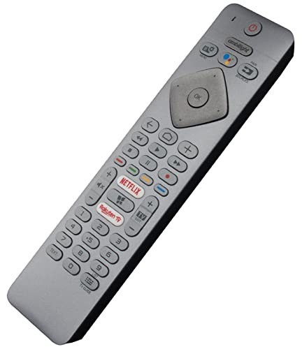 RC0084401 398GM10BEPHN0012PH Sostituzione del telecomando vocale Adatta per Philips 4K UHD TV Android 50PUS7354 55PUS7354 65PUS7354 75PUS7354 43PUS7304 50PUS7304 55PUS7304 58PUS7304 65PUS7304