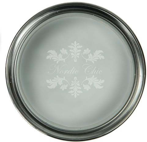 Nordic Chic Chalk Paint | Colour Sage | 750ml | for Furniture, Wood, Metal and more | zero VOC | Ecolabel | EN 71-3 Cert. (can be used on Childrens Furniture)