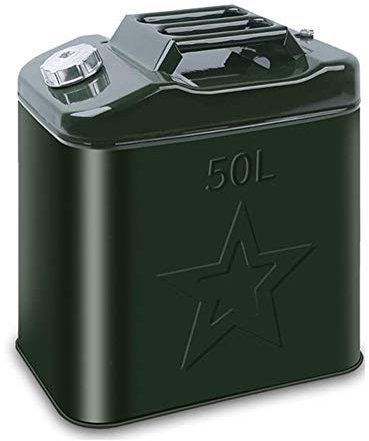 Bidon Essence des Jerrycans 10L / 50L Réservoir De Gaz Vertical, Boîte D'essence Portable, Réservoirs De Carburant De Secours, for Motos Et Automobiles (Size : 50L)