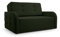 mb-moebel MOEBLO Kindersofa Porto 120 – Schlafsessel Sofa Sessel Jugendsofa Schlafsofa 2-Sitzer Gästebett mit Schlaffunktion und Bettkasten Olive (BRAGI 77)