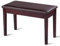 COSTWAY Leather Piano Bench, Keyboard Bench Chair with Large Storage, Padded Cushion & Wooden Legs, Classic Piano Stool for Kids Adults (Brown)