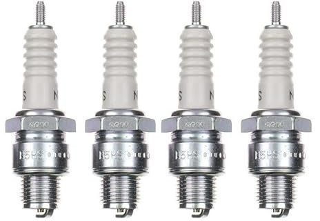 4x Zündkerze B5HS Set passend für Zündapp Hercules Kreidler Simson Puch MZ Sachs Mofa Moped Mokick – 14 mm Gewinde, 0,6 mm Elektrodenabstand, B5HS