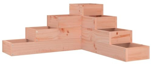 vidaXL Garden Planter 4-Tier 80.5x79x36 cm Solid Wood Douglas