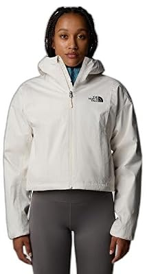 The North Face Cropped Quest Jacket White Dune XL