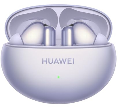 HUAWEI FreeBuds 6i, Intelligent Dynamic ANC 3.0, druckvoller Bass, schnelles Aufladen, längeres Hören, ablenkungsfreies Telefonieren, IP54 Schweiß- und Wasserbeständigkeit, Dual-Geräteverbindung, Lila