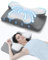 Trongle Memory Foam Kissen, Nackenstützkissen, ergonomisches Kopfkissen, geeignet für Seiten, Rücken und Bauchschläfer (Grau)