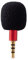 Portable Small Microphone Plug in Mic Megaphone 3.5mm for Smartphone Omnidirectional Vocal Recorder