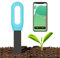 RISOON Sensor inteligente de humedad del suelo Zigbee, necesita concentrador Zigbee, medición precisa, sonda capacitiva, medidor de humedad/temperatura para plantar jardín, compatible con Homey