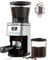 AMZCHEF Molinillo Cafe Electrico 160W | 30 Ajustes de Molido Grueso a Fino | 1-12 Tazas o Hasta 40 Segundos | Molinillo Café de Fresas | Capacidad de 300 g | Pantalla LCD y Temporizador Digital