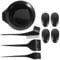 Gatuida 1Set Hair Coloring Kit Hair Treatment Tools for Salon Use Includes Hair Tinting Bowl Dyeing Brush for All Hair Types for Haircuts Coloring