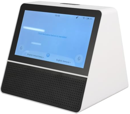 Sxhlseller WiFi RJ45 Kabelgebundenes Übersetzergerät 7-Zoll-Dual-Screen-Übersetzungsgerät für Flughäfen und Bahnhöfe