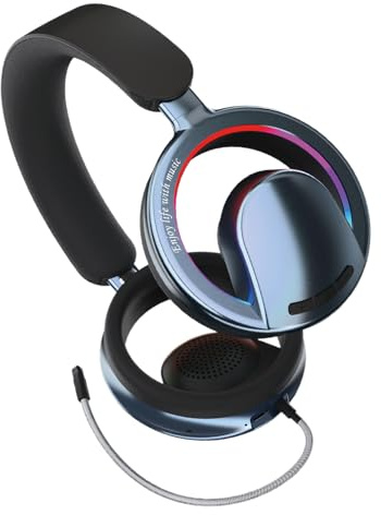 Kabelloses wiederaufladbares Headset, offener Rahmen, bequeme Kopfhörer, leicht mit langem Akku, Audio-Zubehör, Kopfhörer mit ergonomischer Konstruktion, Headset zum Ansehen von Videos,