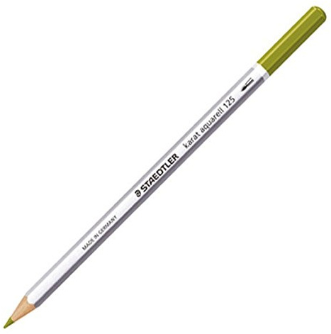 Aquarellfarbstift olivgrün