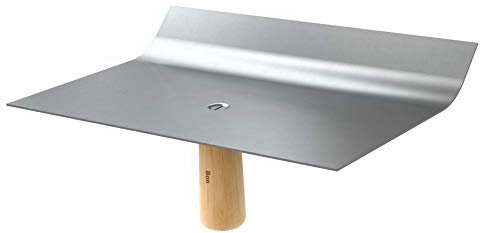 Bon 13-401 12 x 8-inch Stainless Steel Curved Top Hawk