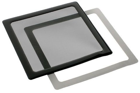 DEMCiflex Staubfilter 230mm, quadratisch - schwarz/sch